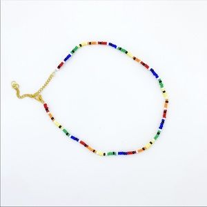 HANDMADE SEED BEAD CHOKER